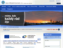 Tablet Screenshot of masstrednipovltavi.cz